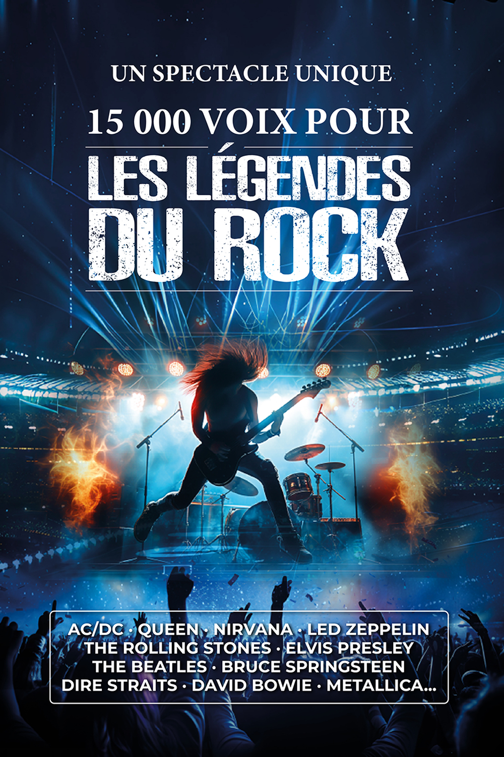 15000 VOIX POUR LES LÉGENDES DU ROCK