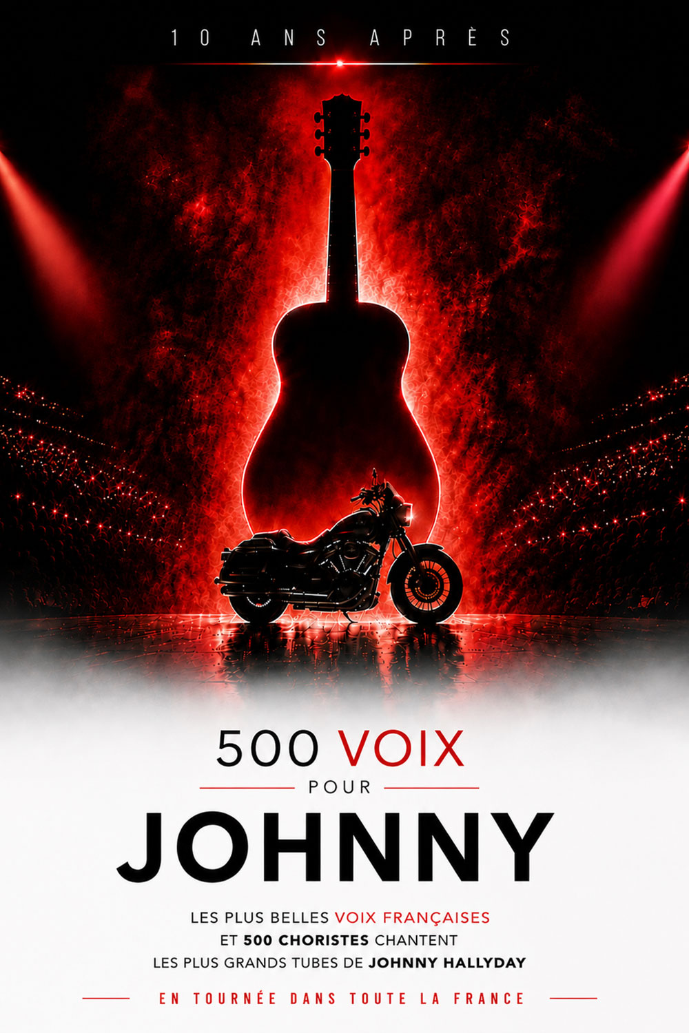 TOUJOURS VIVANT TOUR - 500 voix pour Johnny