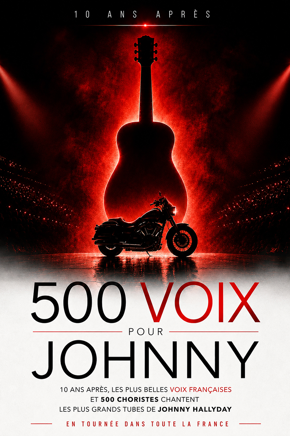 TOUJOURS VIVANT TOUR - 500 voix pour Johnny