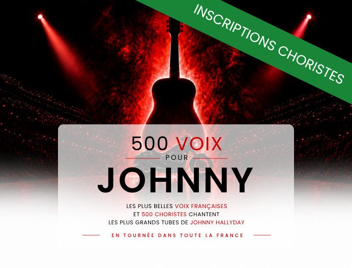 500 vois pour Johnny - Choristes